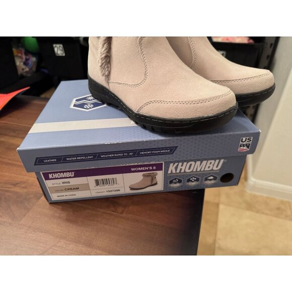Khombu new in box women's boos size 8 - Picture 2 of 7